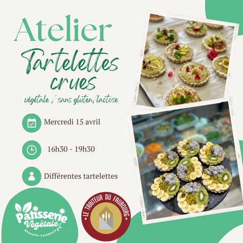Atelier Tartellettes Crus - 15 avril